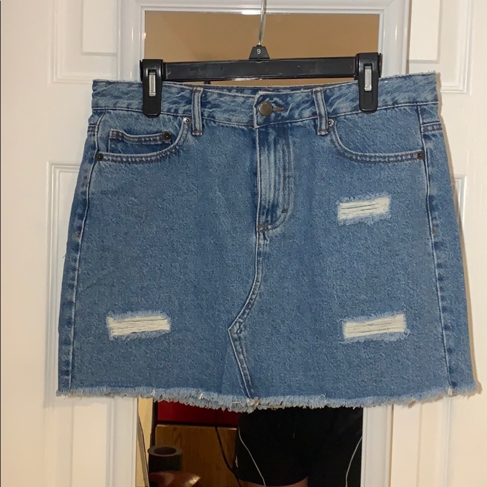 Jean Mini Skirt